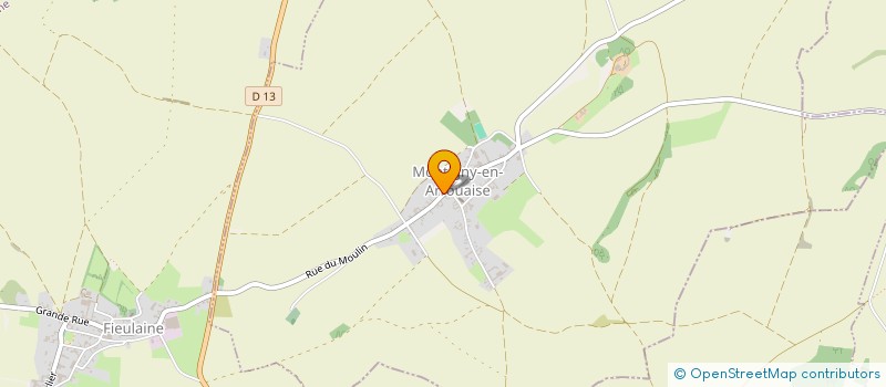 localisation de l'entreprise MONSIEUR FRANCK VARGA  FIEULAINE