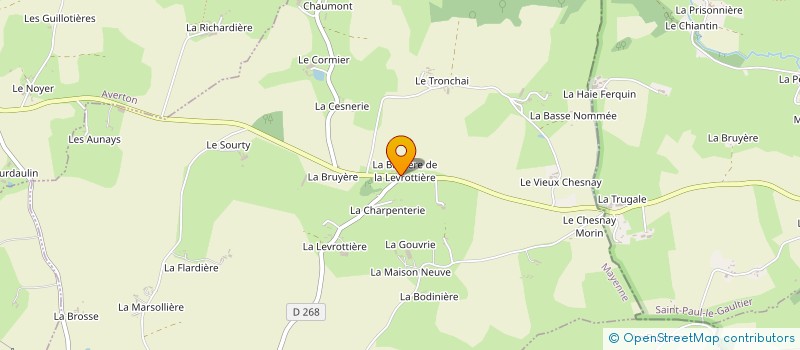 localisation de l'entreprise MONSIEUR FRANCK VARNAVA  SAINT-AUBIN-DU-DESERT