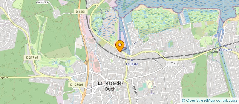 localisation de l'entreprise MONSIEUR FRANCK VATSKIL à LA TESTE-DE-BUCH