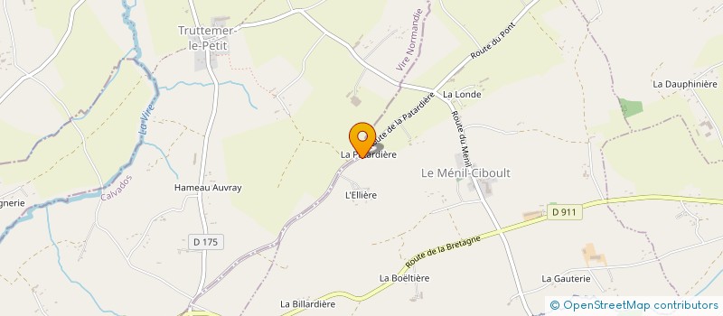 localisation de l'entreprise MONSIEUR FRANCK VAUTTIER à MENIL CIBOULT (LE)