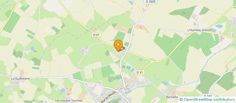 localisation de l'entreprise MONSIEUR FRANCK VEILLON  VAL EN VIGNES