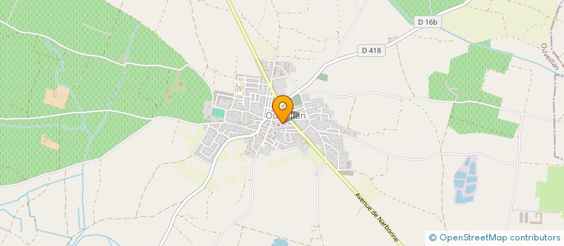 localisation de l'entreprise MONSIEUR FRANCK VENGEON  OUVEILLAN