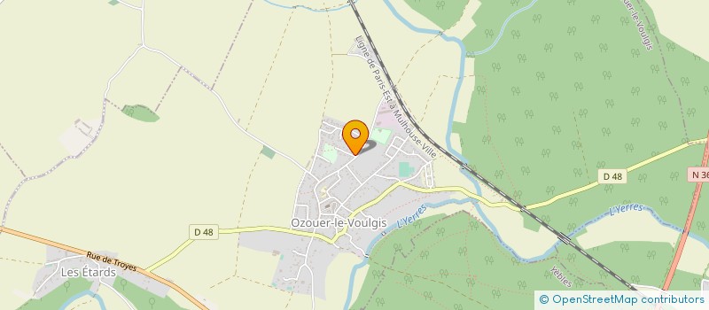localisation de l'entreprise MONSIEUR FRANCK VERGNAUD à OZOUER-LE-VOULGIS