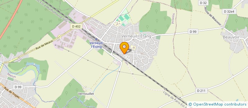 localisation de l'entreprise MONSIEUR FRANCK VERHAEGHE à VERNEUIL-L'ETANG