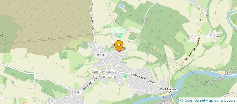 localisation de l'entreprise MONSIEUR FRANCK VERNE  SAINT-MAURICE-DE-GOURDANS