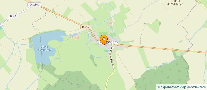 localisation de l'entreprise MONSIEUR FRANCK VERNEL  BOURDONNAY