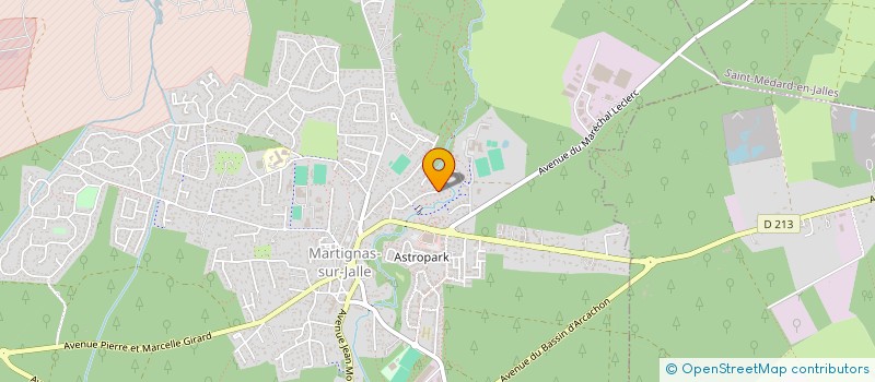 localisation de l'entreprise MONSIEUR FRANCK VERRIER  MARTIGNAS-SUR-JALLE