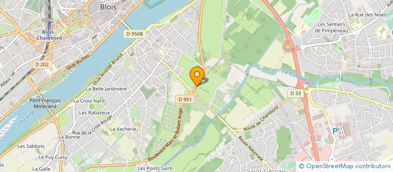 localisation de l'entreprise MONSIEUR FRANCK VEZIN  CHITENAY