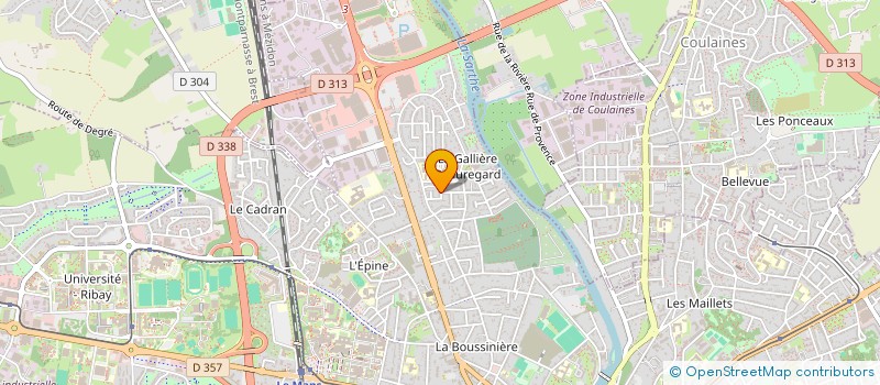 localisation de l'entreprise MONSIEUR FRANCK VIGNE à LE MANS