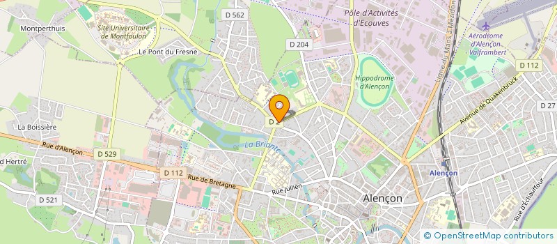 localisation de l'entreprise MONSIEUR FRANCK VIRAPIN à ALENCON