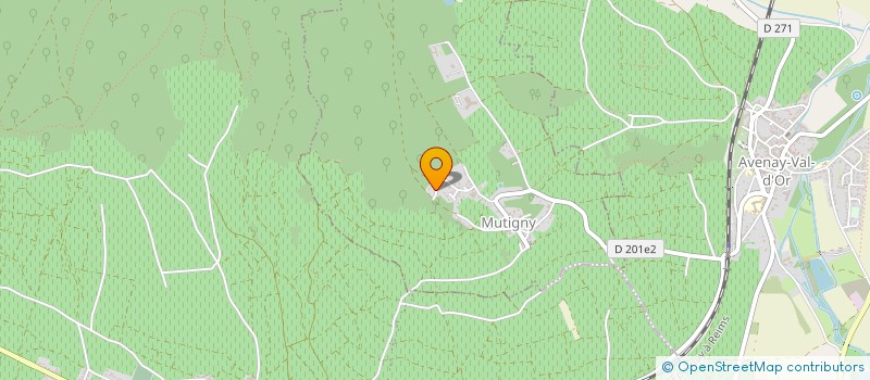 localisation de l'entreprise MONSIEUR FRANCK VIVIER  MUTIGNY