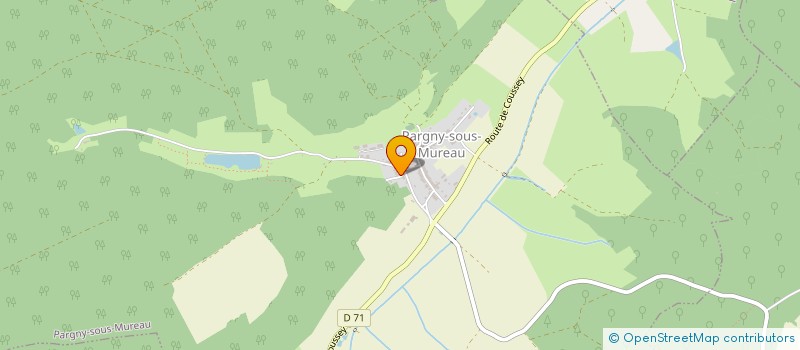 localisation de l'entreprise MONSIEUR FRANCK VOIRIOT à PARGNY-SOUS-MUREAU