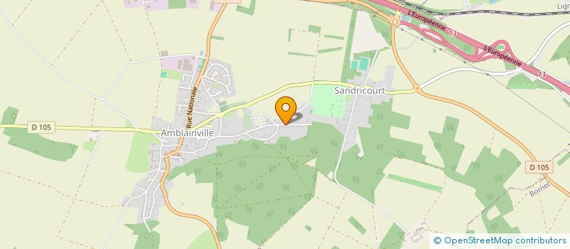 localisation de l'entreprise MONSIEUR FRANCK WALBRECQ  AMBLAINVILLE