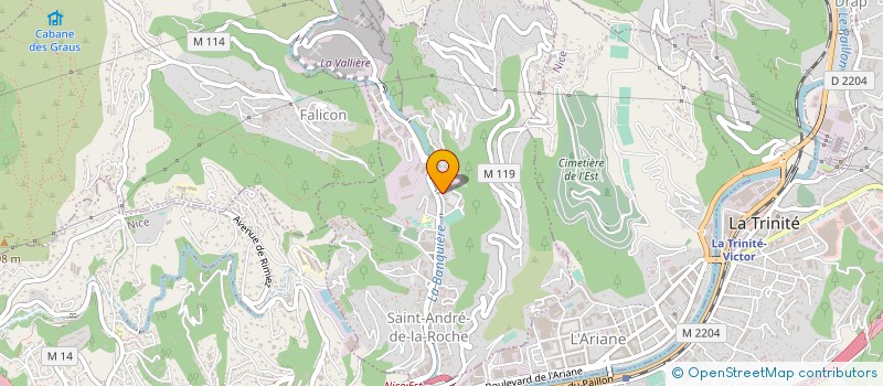 localisation de l'entreprise MONSIEUR FRANCK WALCH  SAINT-ANDRE-DE-LA-ROCHE