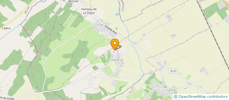 localisation de l'entreprise MONSIEUR FRANCK WALHEIM à LABATUT