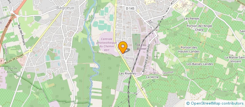 localisation de l'entreprise MONSIEUR FRANCK WANDERSTEIN  SAUMUR