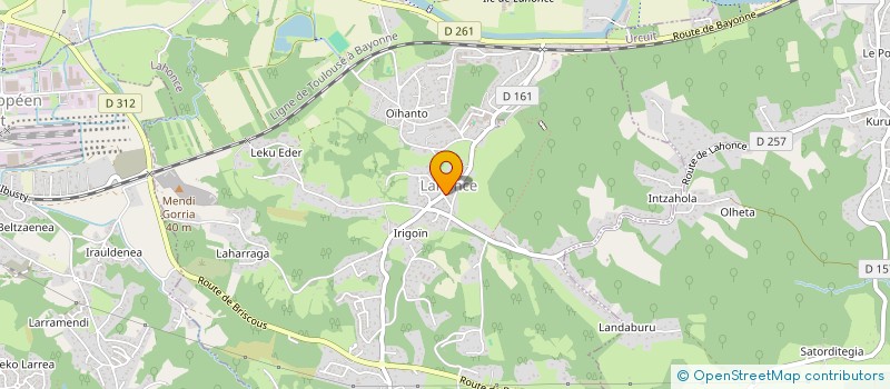 localisation de l'entreprise MONSIEUR FRANCK WAUTERS  LAHONCE