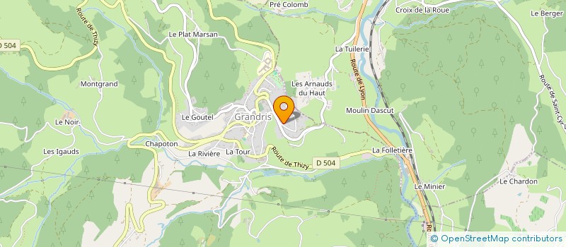 localisation de l'entreprise MONSIEUR FRANCK WEISS  GRANDRIS