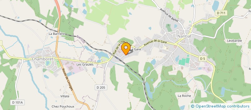 localisation de l'entreprise MONSIEUR FRANCK WOITTER  NANTIAT