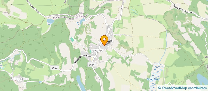 localisation de l'entreprise MONSIEUR FRANCK YSERN  DIZIMIEU