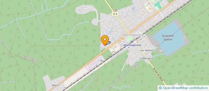 localisation de l'entreprise MONSIEUR FRANCK YVART à MARCHEPRIME