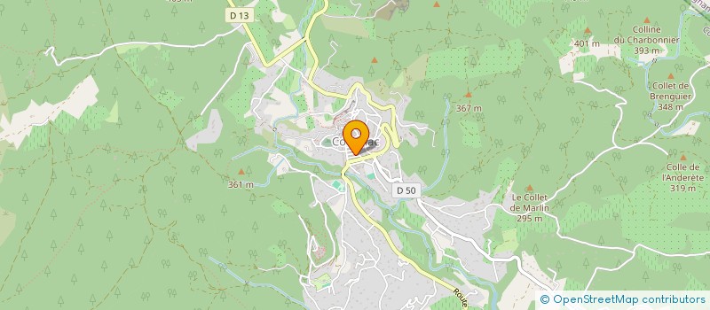 localisation de l'entreprise MONSIEUR FRANCK ZERRA  COTIGNAC