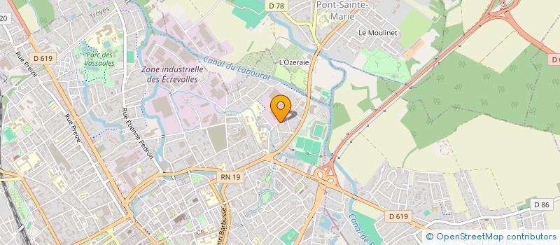 localisation de l'entreprise MONSIEUR FRANCKER GEVREY à TROYES