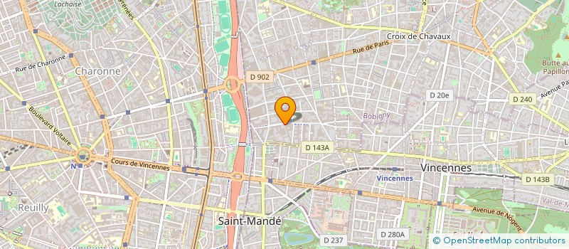 localisation de l'entreprise MONSIEUR FRANCKIE ALARCON à MONTREUIL