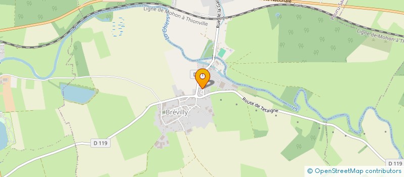 localisation de l'entreprise MONSIEUR FRANCKIE HOLDERBAUM  BREVILLY