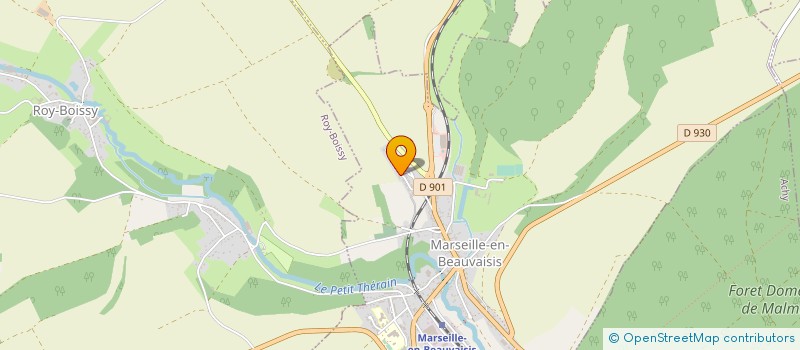 localisation de l'entreprise MONSIEUR FRANCKY BOUVIER  VILLERS-SUR-BONNIERES