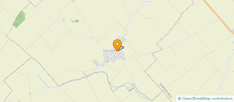 localisation de l'entreprise MONSIEUR FRANCKY DELAUNAY  TOURAILLES