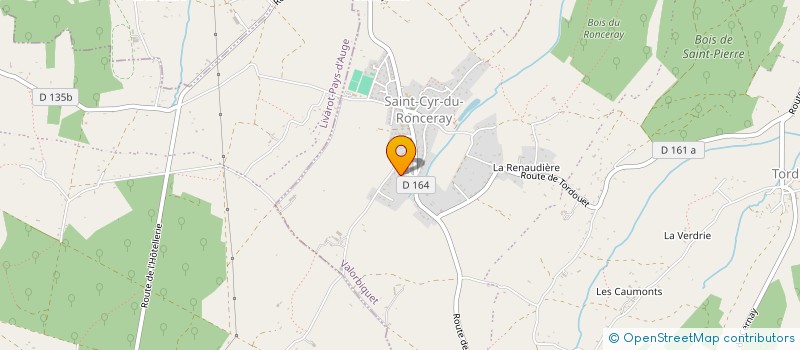 localisation de l'entreprise MONSIEUR FRANCKY DELIGNOU  VALORBIQUET