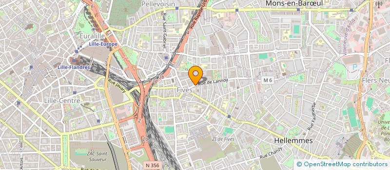 localisation de l'entreprise MONSIEUR FRANCKY DJOLO LOKETEMBO  LILLE