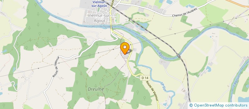 localisation de l'entreprise MONSIEUR FRANCKY GELY  SEMALENS