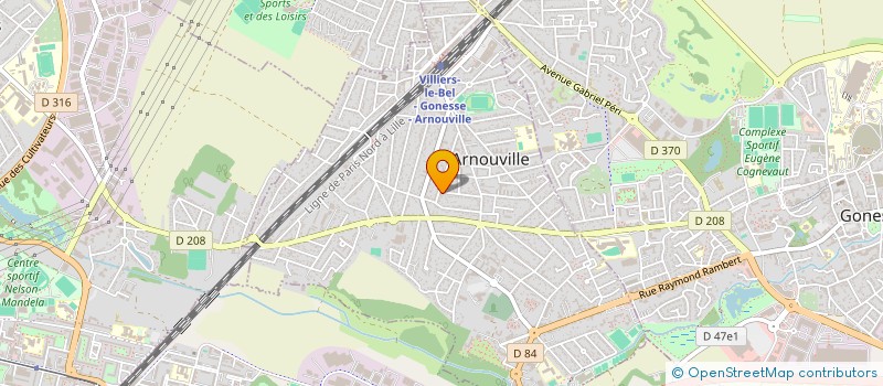 localisation de l'entreprise MONSIEUR FRANCKY GIRARD à ARNOUVILLE