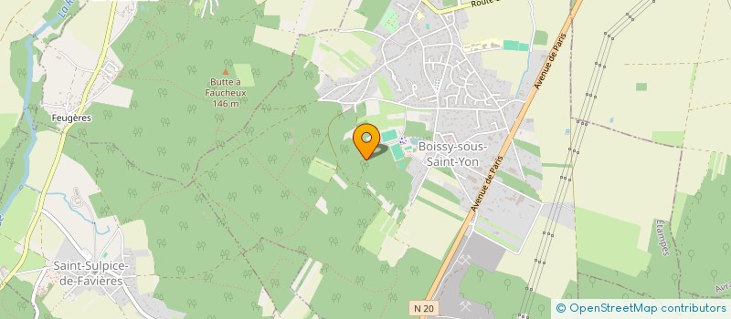 localisation de l'entreprise MONSIEUR FRANCKY GIRAULT à BOISSY-SOUS-SAINT-YON