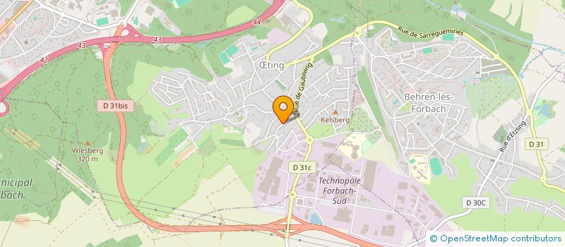 localisation de l'entreprise MONSIEUR FRANCKY HELART  TING