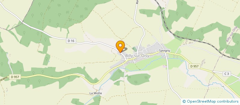 localisation de l'entreprise MONSIEUR FRANCKY HOERTER à BILLY-SUR-OISY