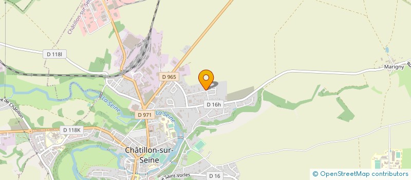 localisation de l'entreprise MONSIEUR FRANCKY HORN  CHATILLON-SUR-SEINE