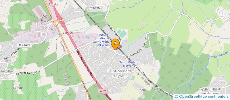 localisation de l'entreprise MONSIEUR FRANCKY KELLER à VILLENAVE-D'ORNON