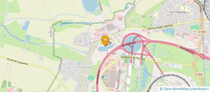 localisation de l'entreprise MONSIEUR FRANCKY LOVERGNE à COQUELLES