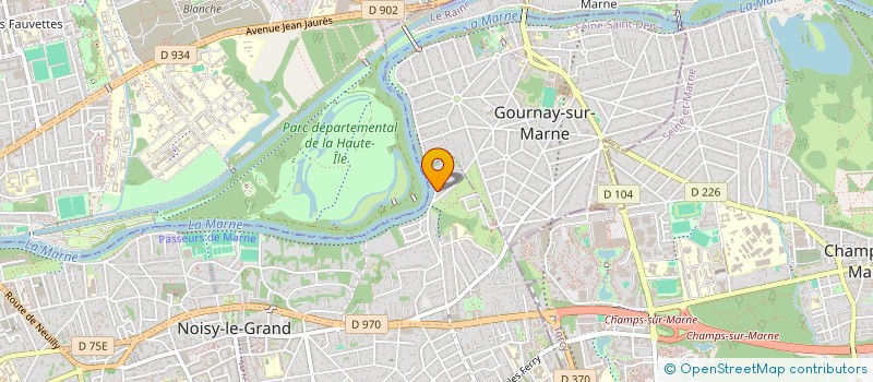 localisation de l'entreprise MONSIEUR FRANCKY MAYER  NOISY-LE-GRAND