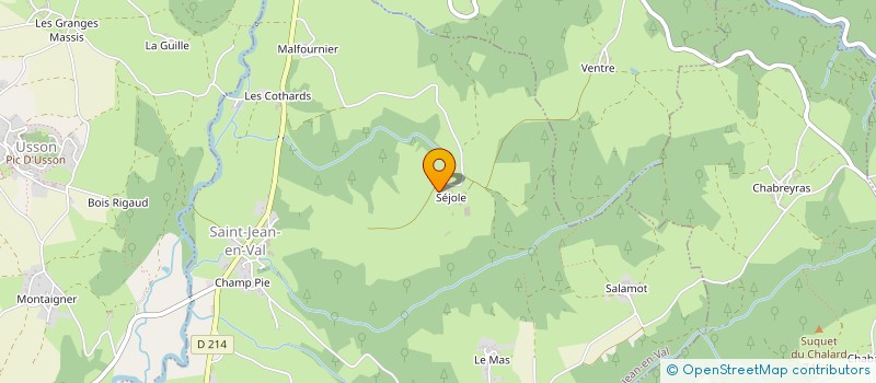 localisation de l'entreprise MONSIEUR FRANCKY RATON  SAINT-JEAN-EN-VAL