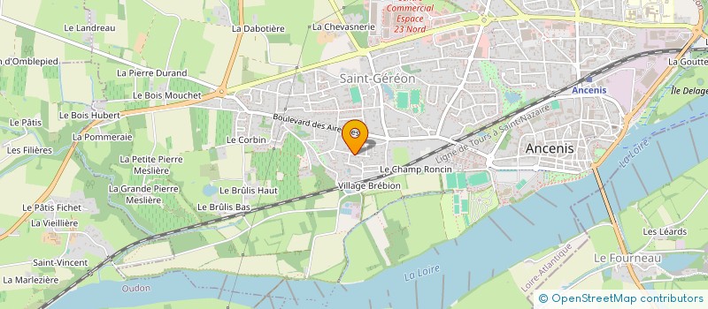 localisation de l'entreprise MONSIEUR FRANCKY STADELMANN  ANCENIS-SAINT-GEREON