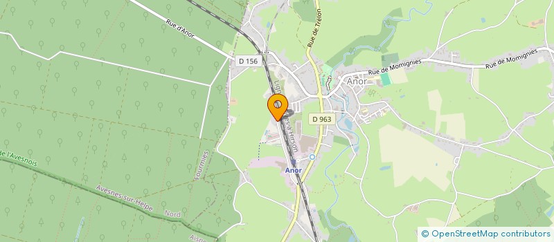 localisation de l'entreprise MONSIEUR FRANCKY TORLET  ANOR