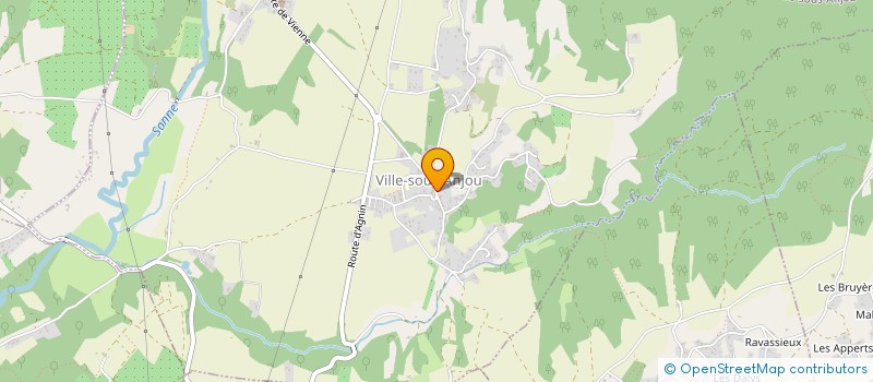 localisation de l'entreprise MONSIEUR FRANCKY VANDEVILLE  VILLE-SOUS-ANJOU