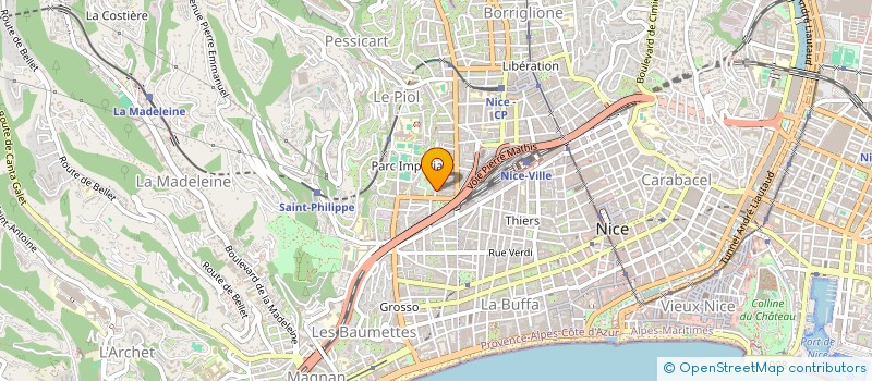 localisation de l'entreprise MONSIEUR FRANCLIM FERREIRA LOURENCO à NICE