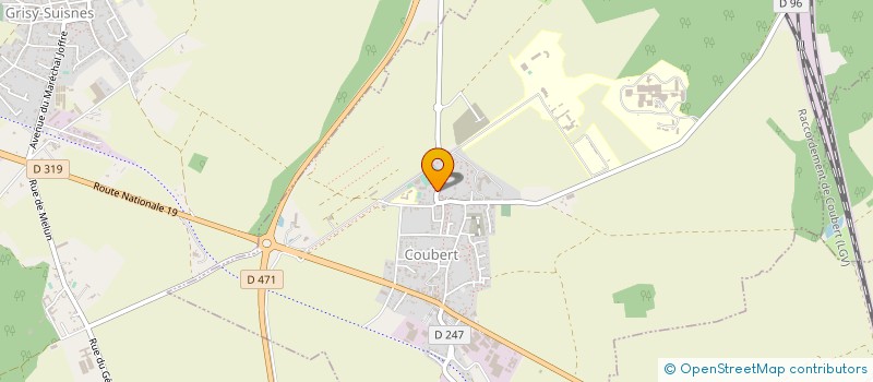 localisation de l'entreprise MONSIEUR FRANCO AZZOLINI  COUBERT