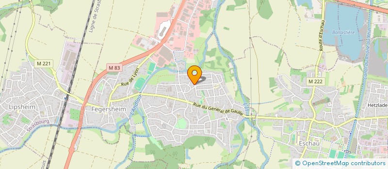 localisation de l'entreprise MONSIEUR FRANCO BAZZU  FEGERSHEIM