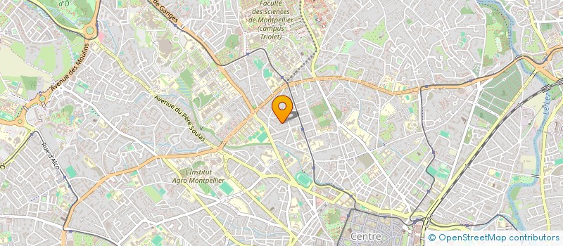 localisation de l'entreprise MONSIEUR FRANCO BOTTIN à MONTPELLIER